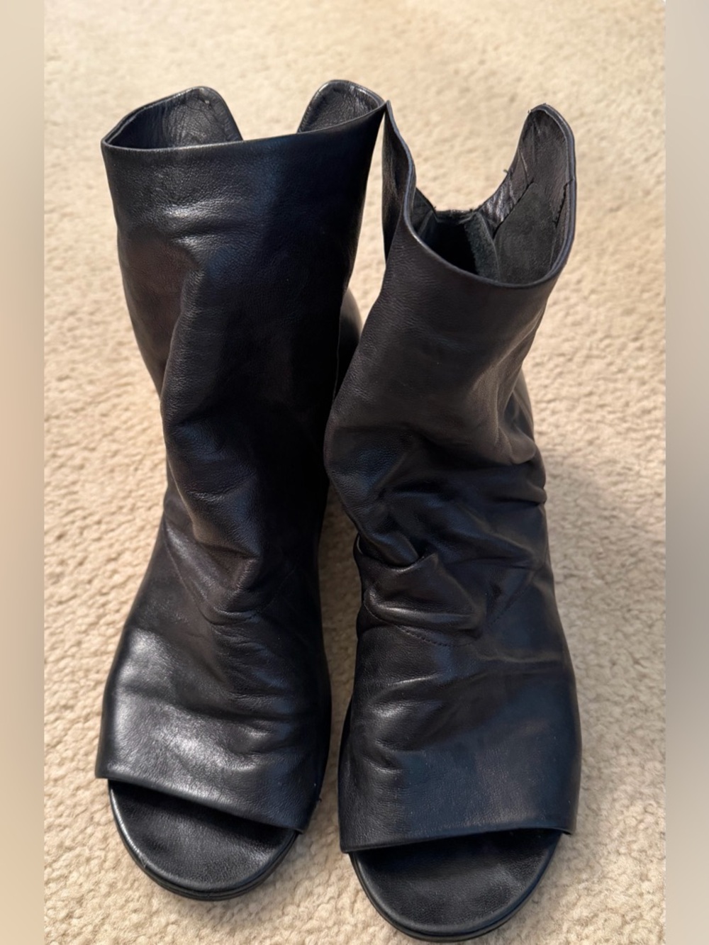 Marsel Open-Toe Booties - Picture 3 of 6